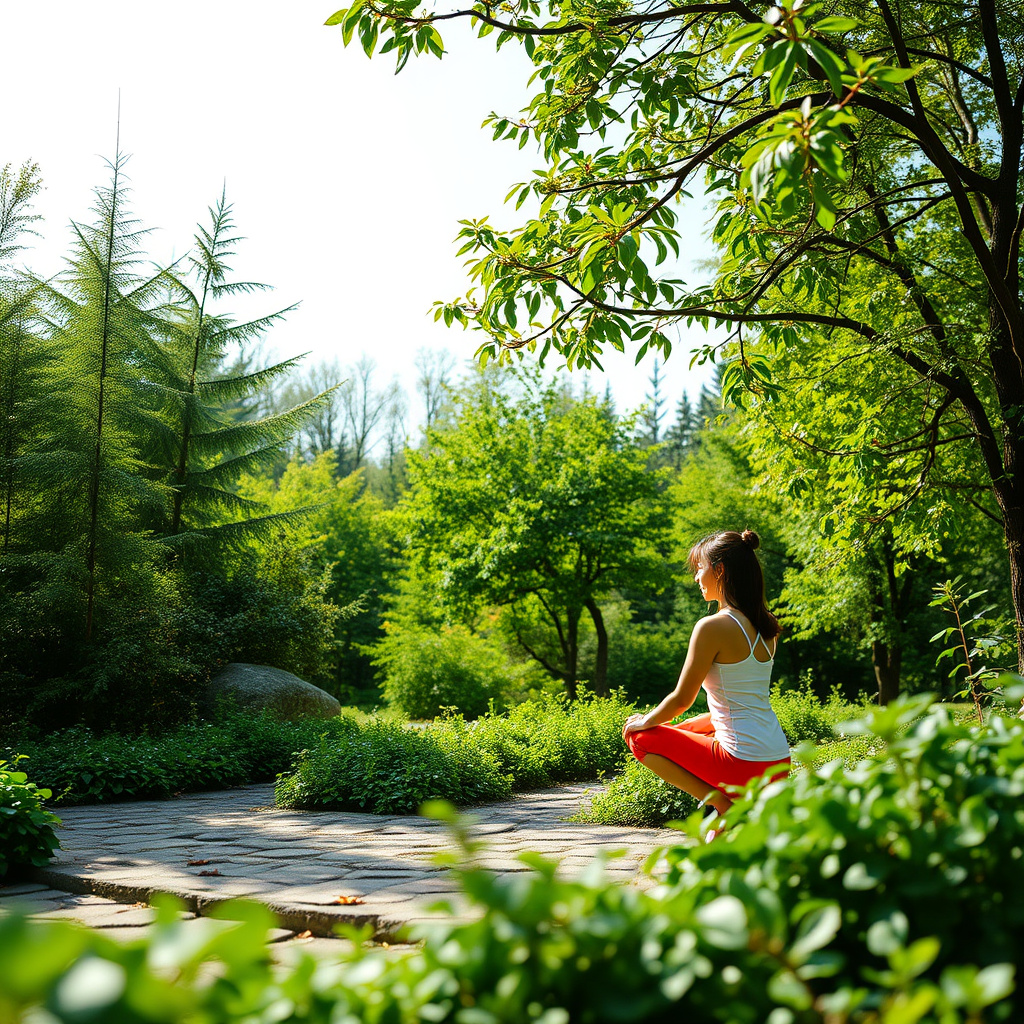 Nature wellness Variedad de movimiento